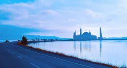 Al-Alam Mosque, Kendari, Southeast Sulawesi, Indonesia.